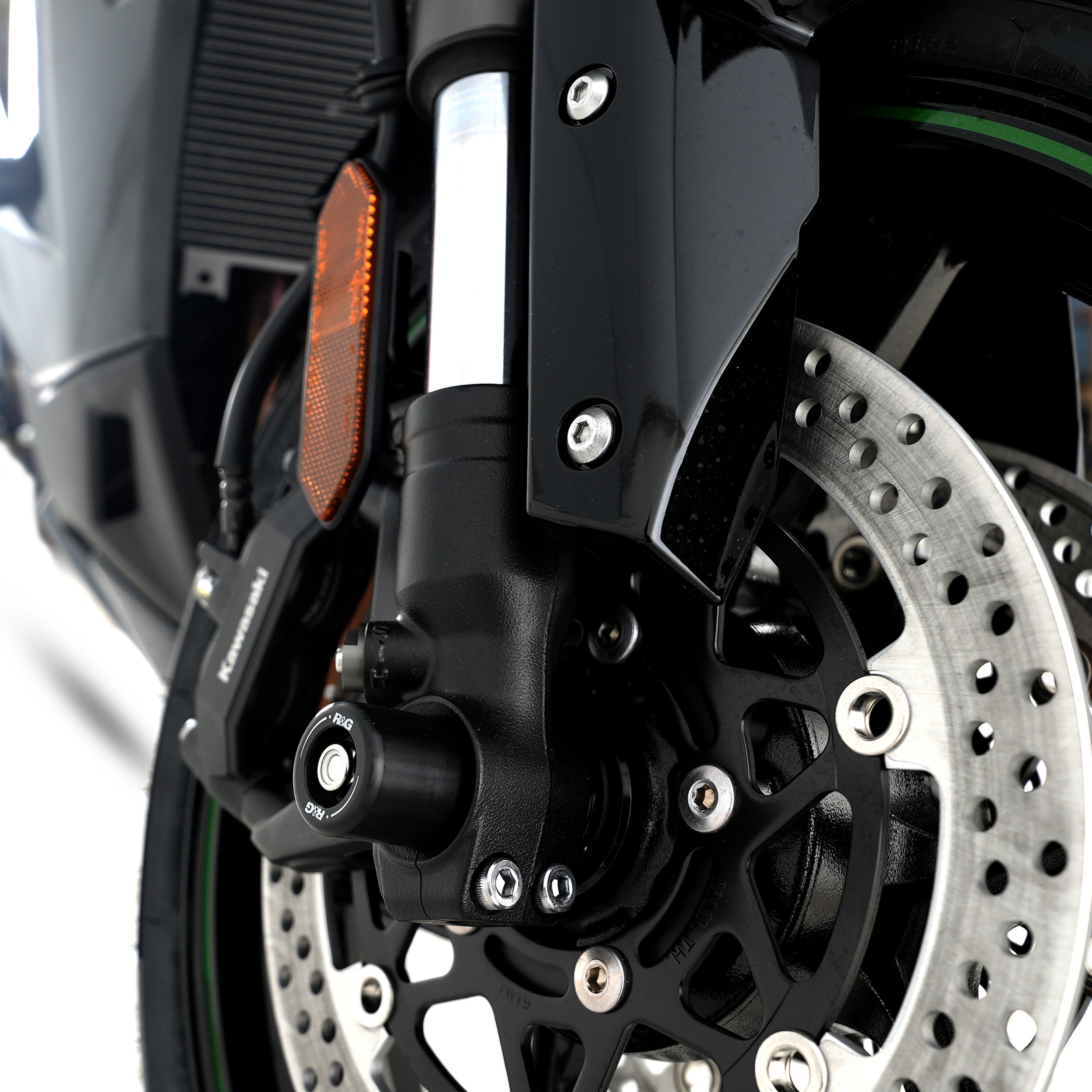 Fork Protectors for the Kawasaki Ninja 1000SX '20- '24 & Ninja 1100SX '25- Main image