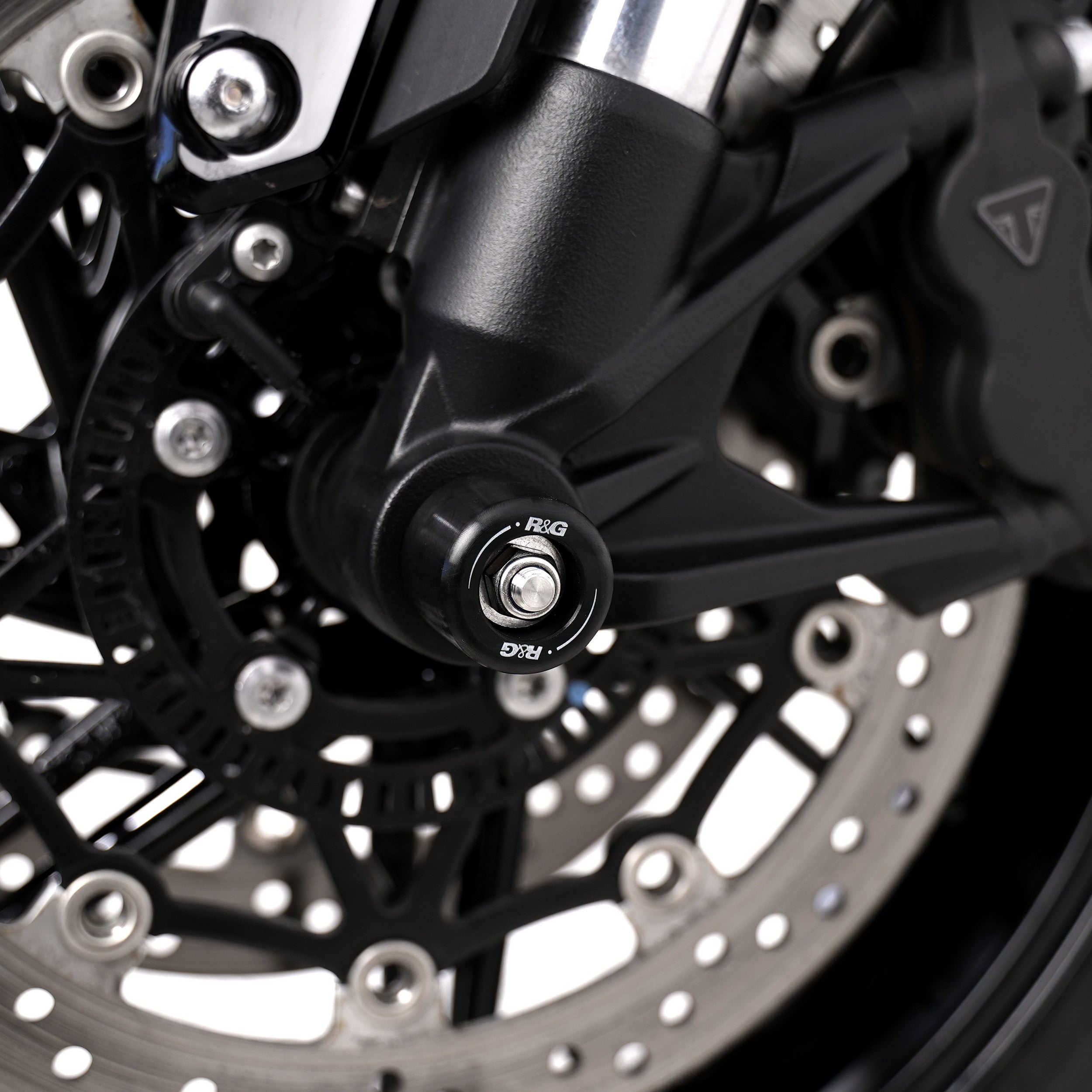 Fork Protectors for the Triumph Speed Twin 1200 '21- Secondary image
