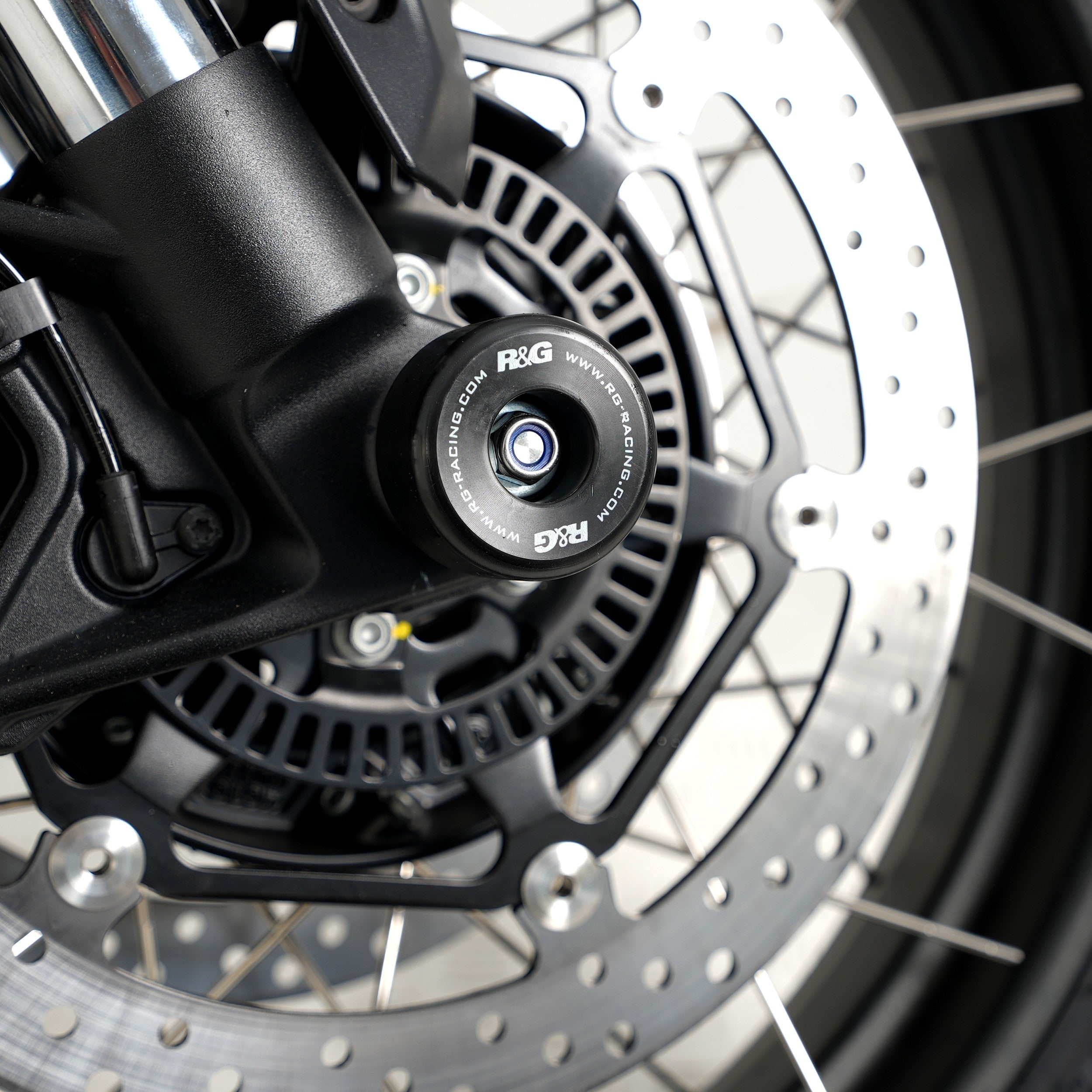 Fork Protectors For Moto Guzzi Stelvio '24- Secondary image