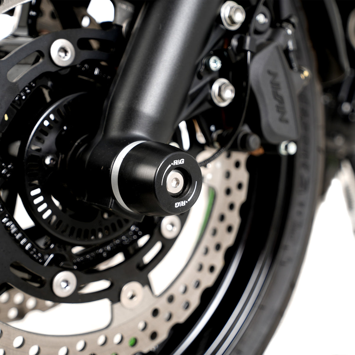 APEX Fork Protectors for Kawasaki Z650, Ninja 650 '17-, Ninja 7 Hybrid Hev, Z7 Hybrid Hev '24- & Z650RS '21- Main image