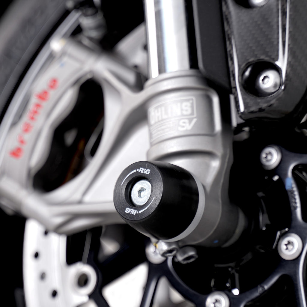 APEX Fork Protectors for Triumph Speed Triple 1200RR '22-, Speed Triple 1200RS '21-, Speed Triple 1200RX '25-, Speed Triple S '11-, Speed Triple RS '18-, Tiger Sport 800 '25- & Speed Triple R '11-