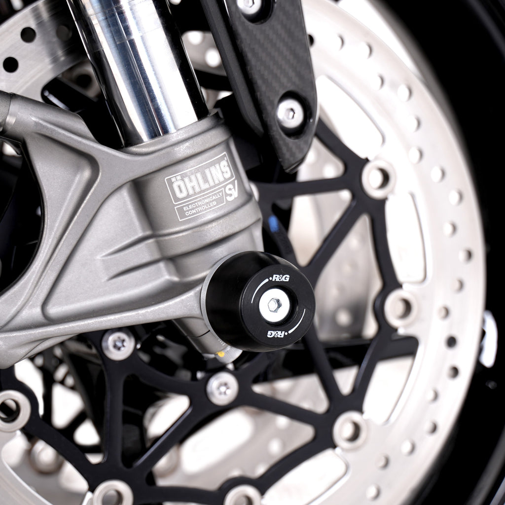 APEX Fork Protectors for Triumph Speed Triple 1200RR '22-, Speed Triple 1200RS '21-, Speed Triple 1200RX '25-, Speed Triple S '11-, Speed Triple RS '18-, Tiger Sport 800 '25- & Speed Triple R '11-