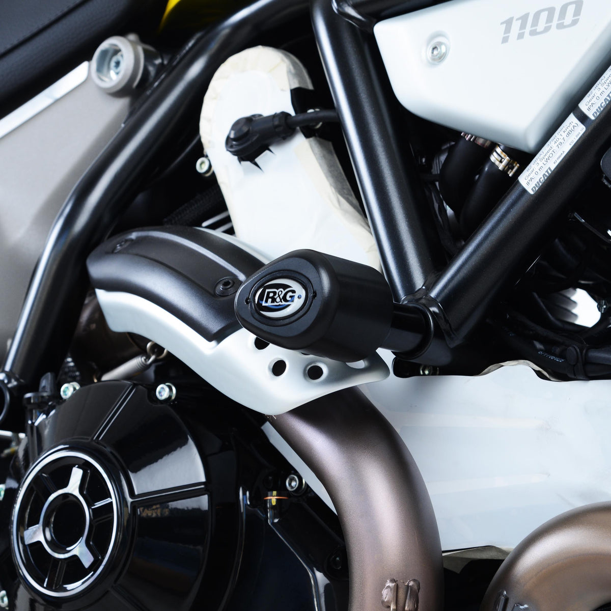 Crash Protectors - Aero Style for Ducati Scrambler 1100 '18-25.