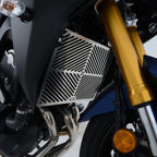 Stainless Steel Radiator Guard for Yamaha MT-09 '17-'20 (FZ-09), SP '18-'20 & Tracer 900 GT '18-'20 models.