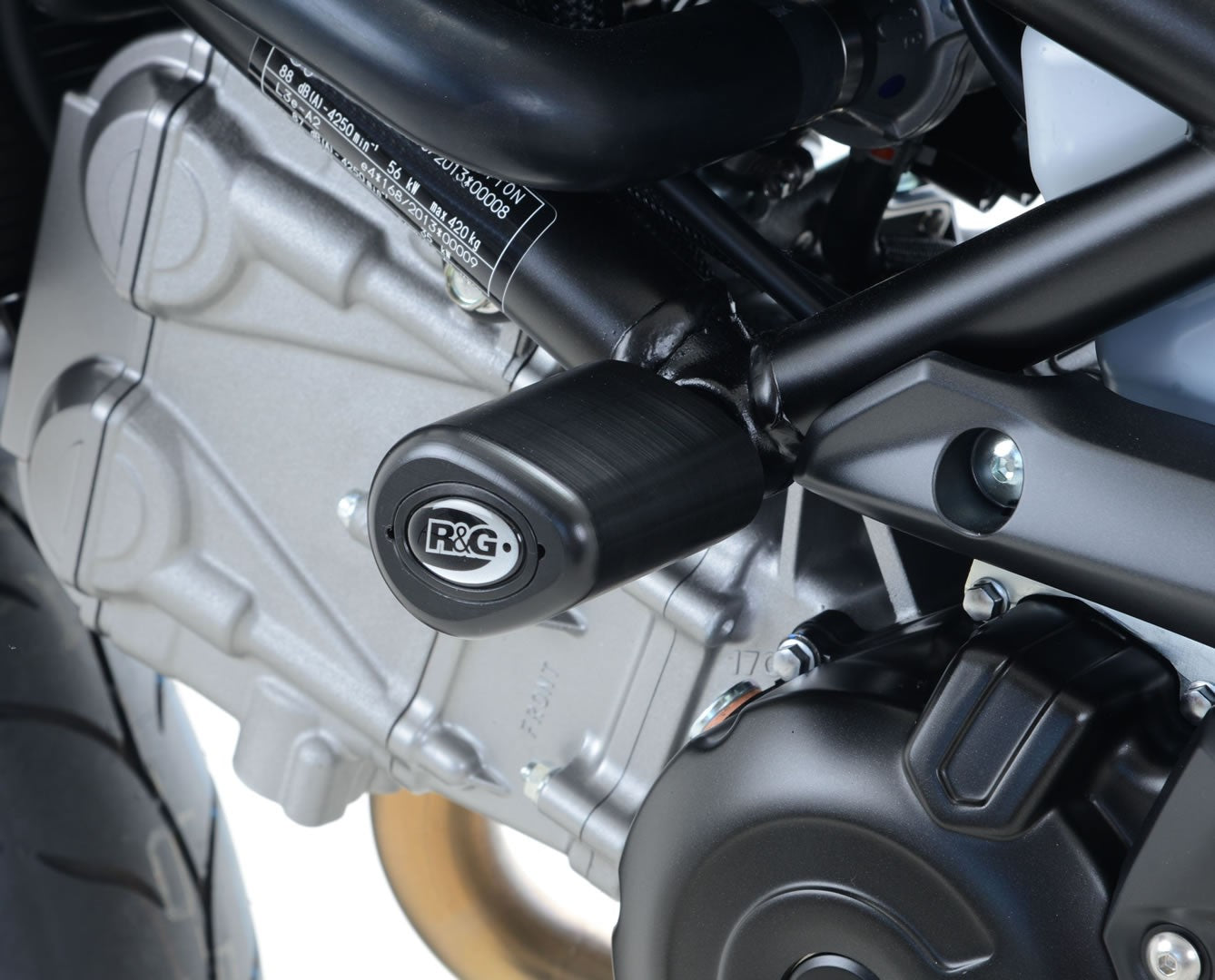 Crash Protectors - Aero Style for Suzuki Gladius '09-, SV650 '16-, SV650X '18- Secondary image