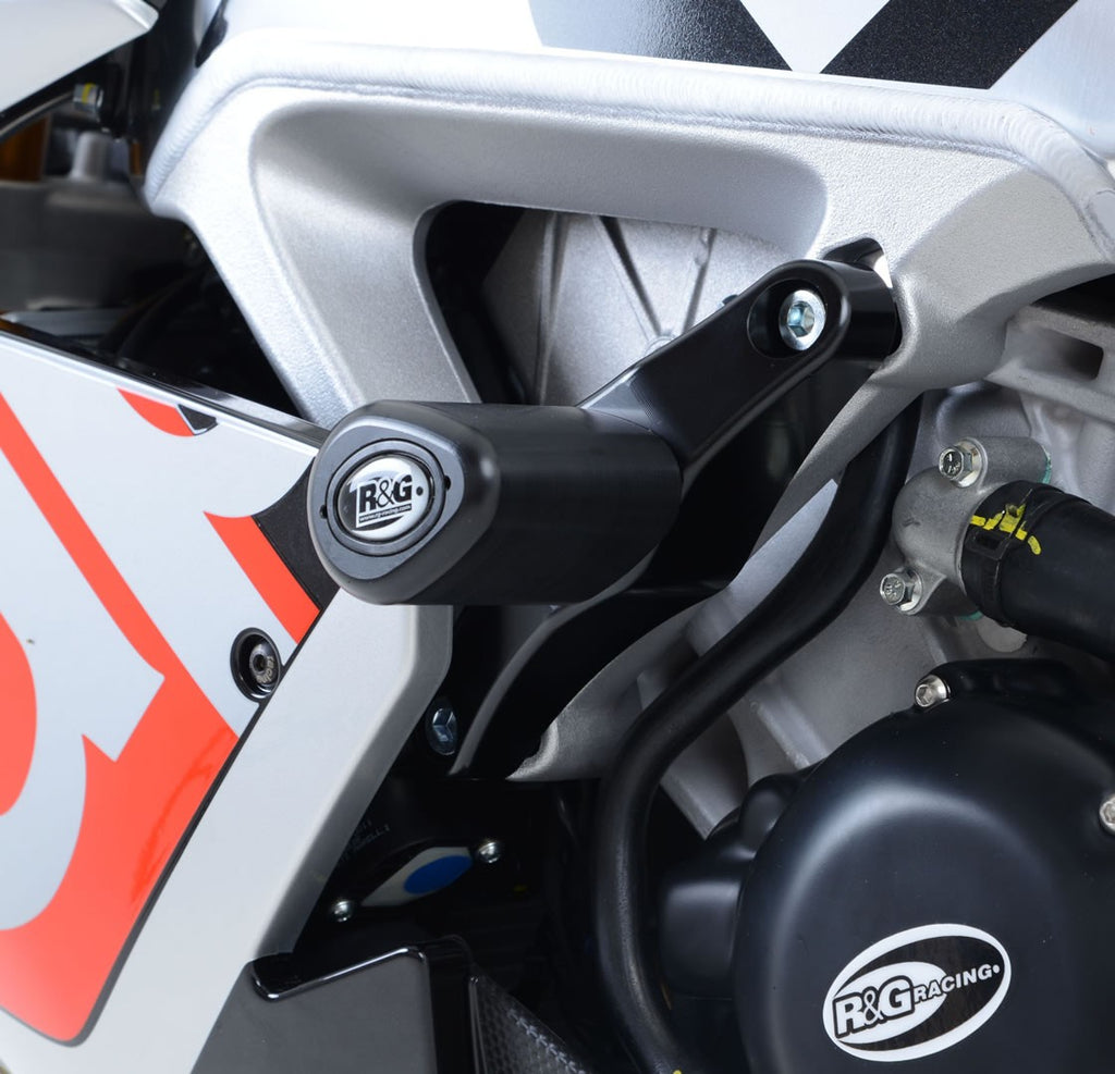 Crash Protectors - Aero Style for Aprilia RSV4 '09- '24, Tuono V4 '11-'20, RSV4 1100 Factory '19-'20, Tuono V4 1100 (Factory) '15-