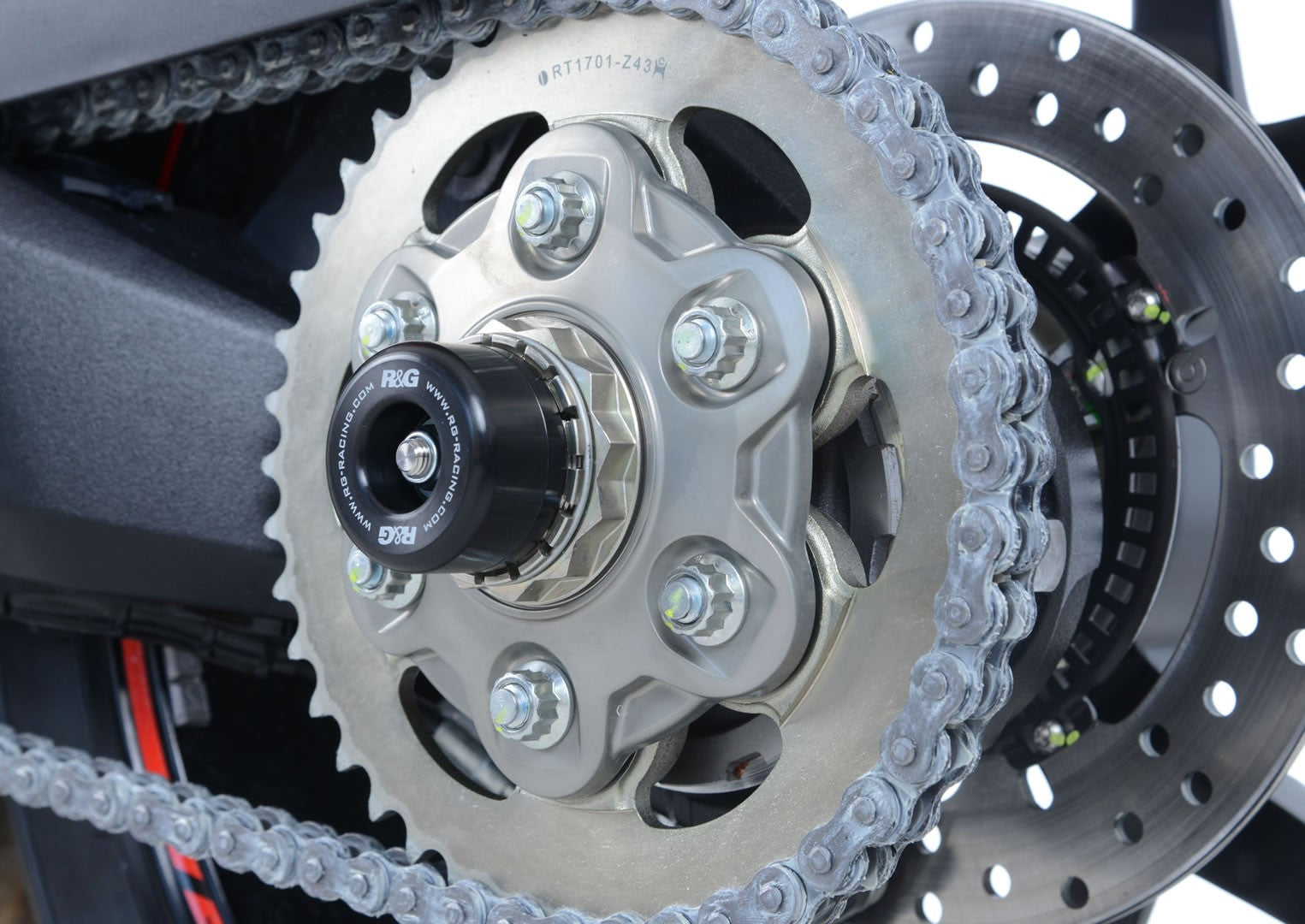 Swingarm Protectors for the Norton V4SV '22- '24/V4CR '23- '24, Ducati Multistrada 1200 '10-'15, Multistrada 1260S '18- and Ducati Supersport (S) '17-'20, Supersport 950 S '21-, Panigale V2 '20- '24 & Streetfighter V2 '22- '24 models