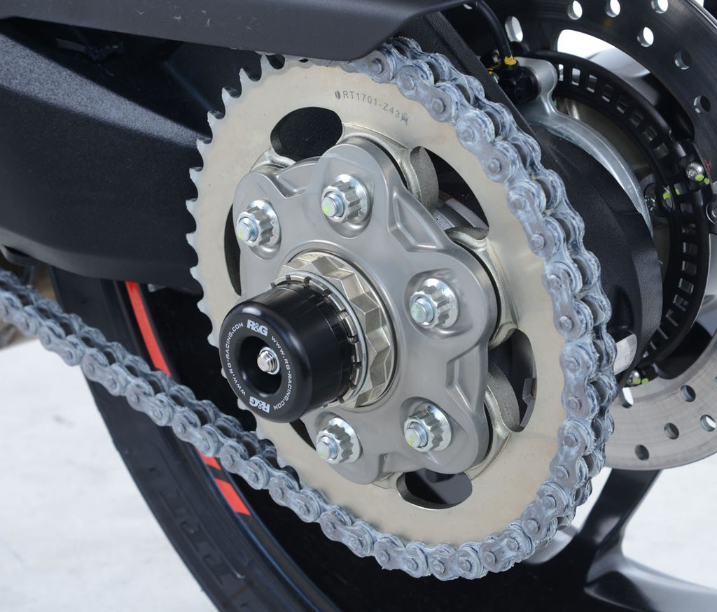 Swingarm Protectors for the Norton V4SV '22- '24/V4CR '23- '24, Ducati Multistrada 1200 '10-'15, Multistrada 1260S '18- and Ducati Supersport (S) '17-'20, Supersport 950 S '21-, Panigale V2 '20- '24 & Streetfighter V2 '22- '24 models
