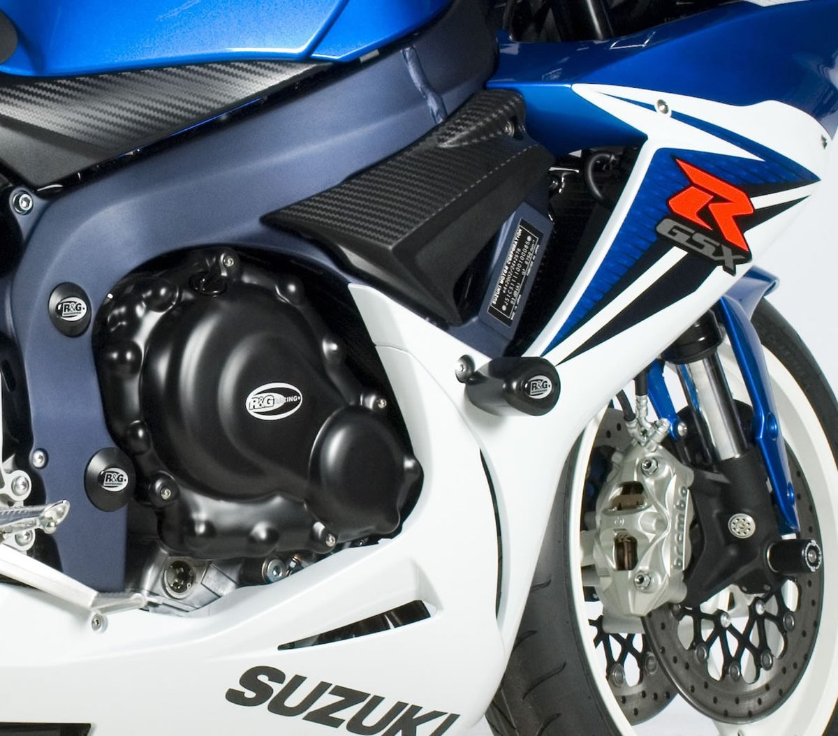 Crash Protectors - Aero Style for Suzuki GSXR600/750 '11- '24 Drill Kit
