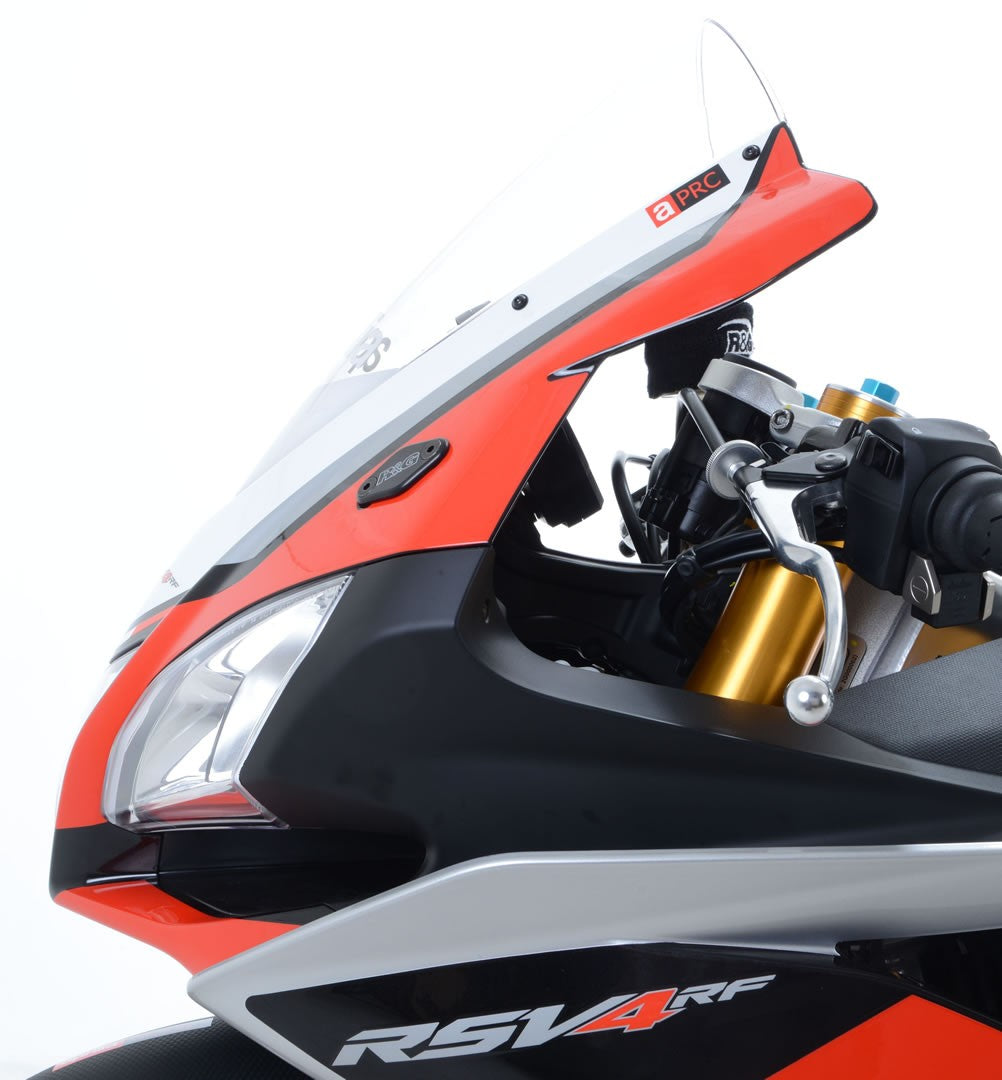 Mirror Blanking Plates for Aprilia RS4 125 '11- 20, RSV4, RS660 '21-'24