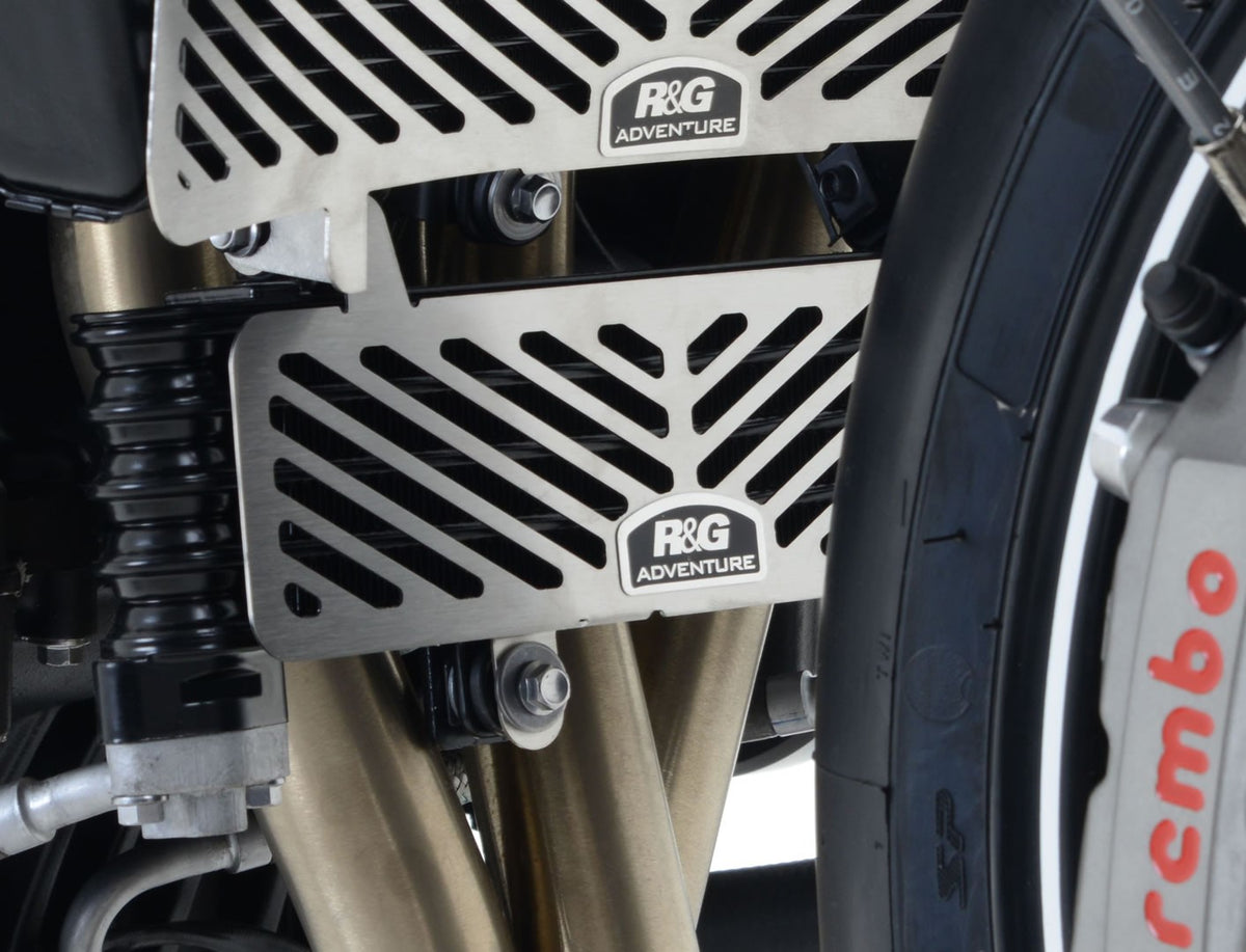 Stainless Oil Cooler Guard for Triumph Speed Triple '11-, Speed Triple S '16- and Speed Triple RS '18-'20