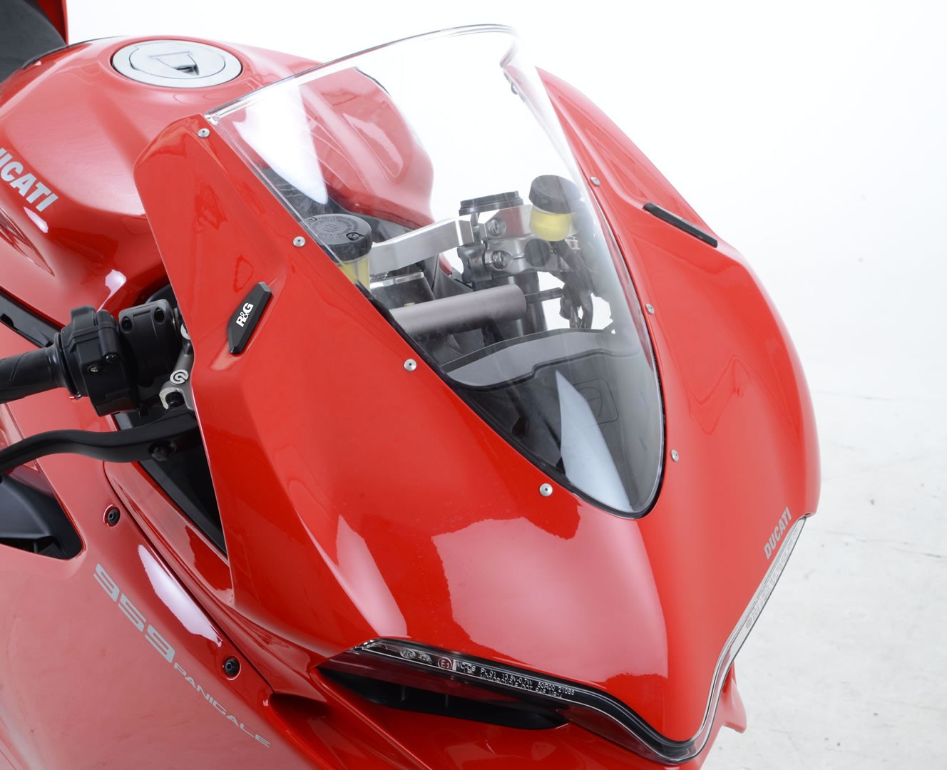 Mirror Blanking Plates for Ducati 959/1299 Panigale '15- Secondary image