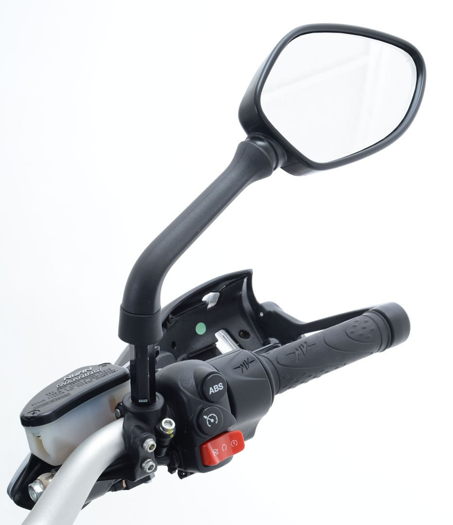 Mirror Risers M10 x 1.25 Threaded Mirrors (short (8mm) thread version)
