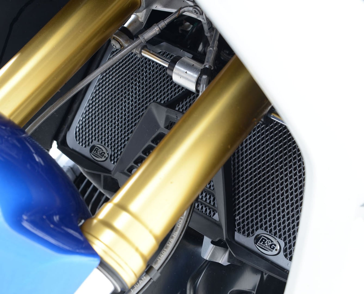 Radiator Guard for the BMW R1200R/RS '15-'18, R1250R (RS) '19-25, R1250RS SE '24-25.