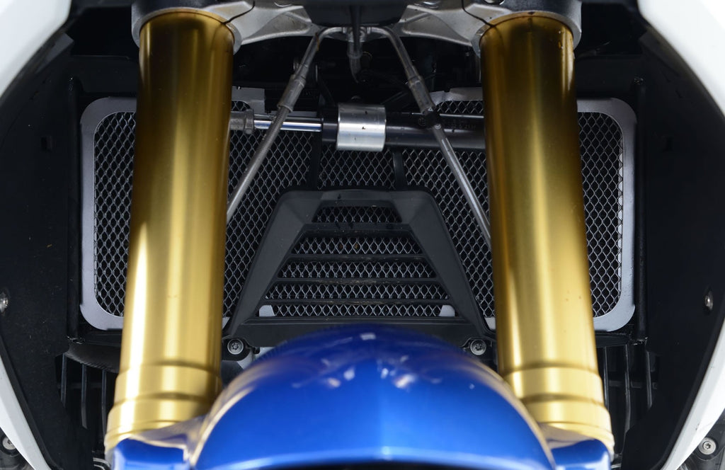 Radiator Guard for the BMW R1200R/RS '15-'18, R1250R (RS) '19-25, R1250RS SE '24-25.