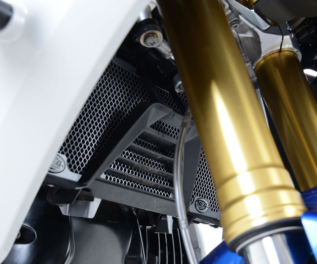 Radiator Guard for the BMW R1200R/RS '15-'18, R1250R (RS) '19-25, R1250RS SE '24-25.