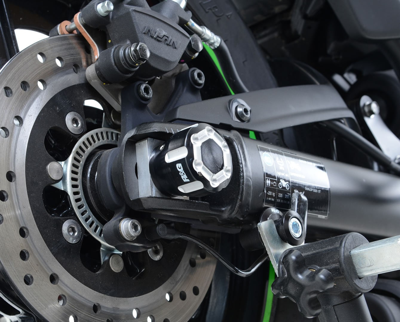 Swingarm Protectors for the Kawasaki Vulcan S '15- '24 & Vulcan Cafe '18- Secondary image