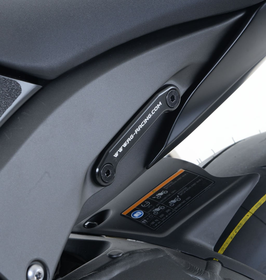 Exhaust Hanger and Rear Footrest Blanking Plate Kit for the  Kawasaki ZX10-R '11-24 & ZX-10RR '21-24