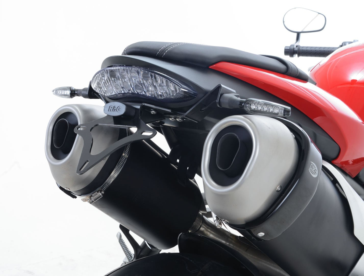 Tail Tidy for the Triumph Speed Triple S '16- / Speed Triple R '16-'17 (not compatible with Arrow exhausts - please see LP0253BK) Secondary image