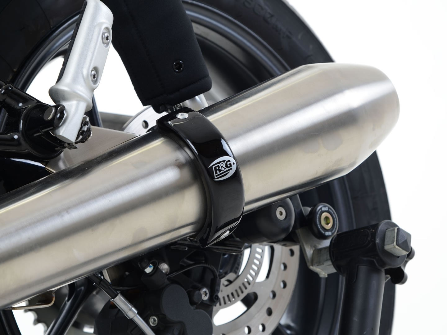 Exhaust Protector for round style exhausts (Circumference up to 40cm)