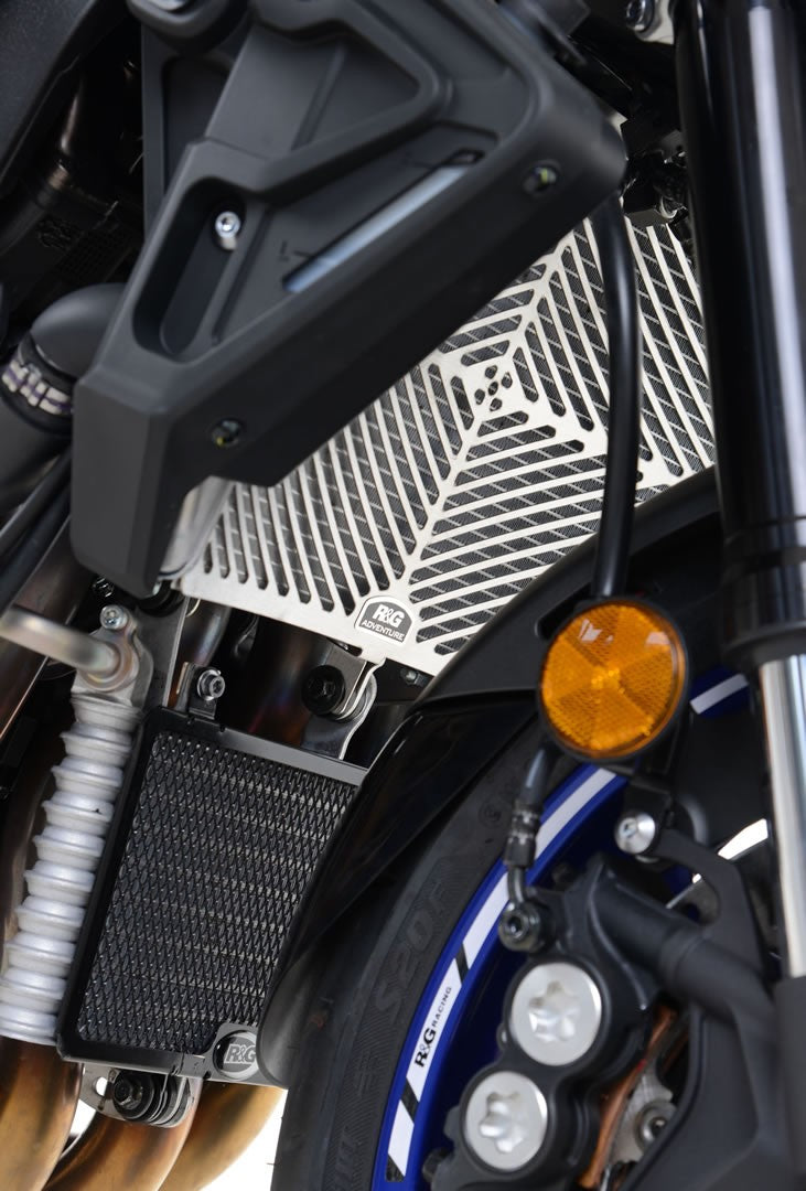 Stainless Steel Radiator Guard for the Yamaha YZF-R1 '15-  and Yamaha MT-10 '16- & SP '17-