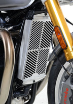 Stainless Steel Radiator Guard for the Triumph Thruxton 1200/R '16-, Speed Twin 1200 '19-'21, Scrambler 900 '23- & Speed Twin 900 '22-