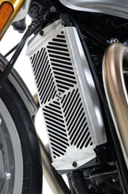 Stainless Steel Radiator Guard for the Triumph Thruxton 1200/R '16-, Speed Twin 1200 '19-'21, Scrambler 900 '23- & Speed Twin 900 '22-