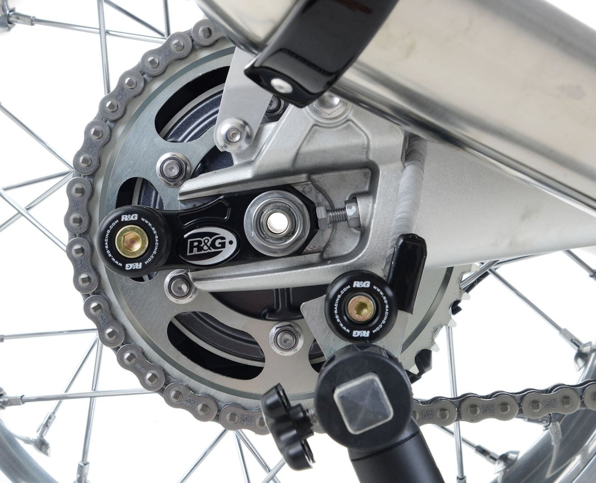 Offset Cotton Reels for Triumph Street Twin '16-, Thruxton 1200 / R '16-, Speed Twin 1200 '19-'21, Scrambler 1200 XC/XE '19-, Scrambler 900 '23- & Speed Twin 900 '22- '24