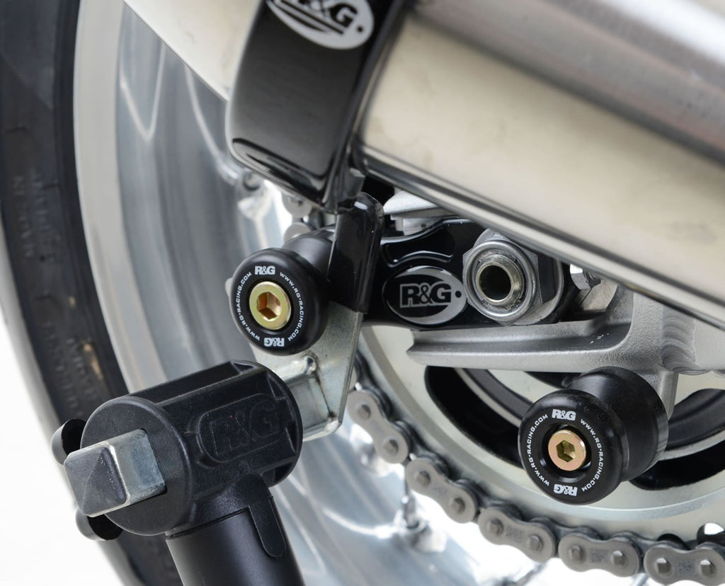 Offset Cotton Reels for Triumph Street Twin '16-, Thruxton 1200 / R '16-, Speed Twin 1200 '19-'21, Scrambler 1200 XC/XE '19-, Scrambler 900 '23- & Speed Twin 900 '22- '24