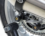 Offset Cotton Reels for Triumph Street Twin '16-, Thruxton 1200 / R '16-, Speed Twin 1200 '19-'21, Scrambler 1200 XC/XE '19-, Scrambler 900 '23- & Speed Twin 900 '22- '24