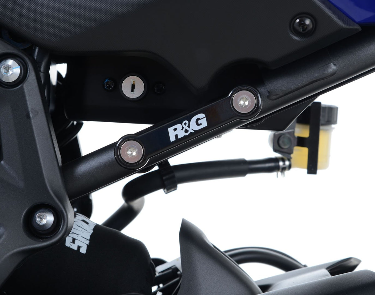 Rear Foot Rest Blanking Plates for Yamaha Tracer 700 '16- (MT-07 Tracer FJ-07)