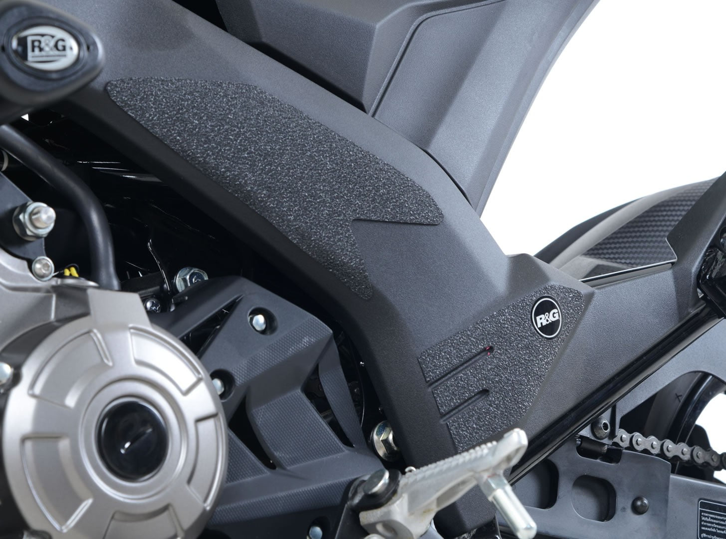R&G Boot Guard Kit for Kawasaki Z125 / Z125 Pro '16-