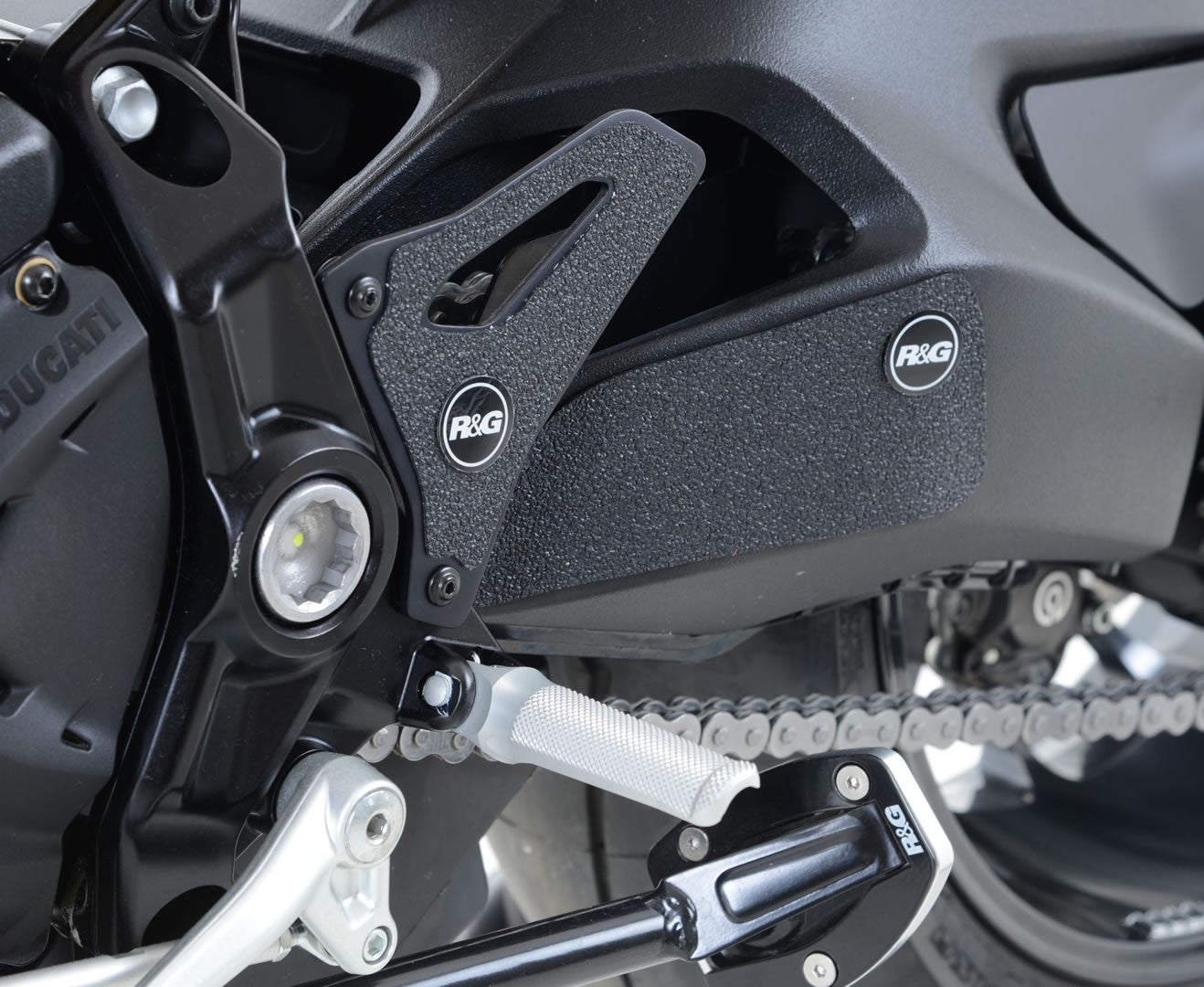 R&G Boot Guard Kit for Ducati Monster 1200 R '16- models