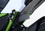 Rear Foot Rest Blanking Plates for Kawasaki Z650 '17- &  Ninja 650 '17- '24