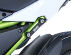 Rear Foot Rest Blanking Plates for Kawasaki Z650 '17- &  Ninja 650 '17- '24