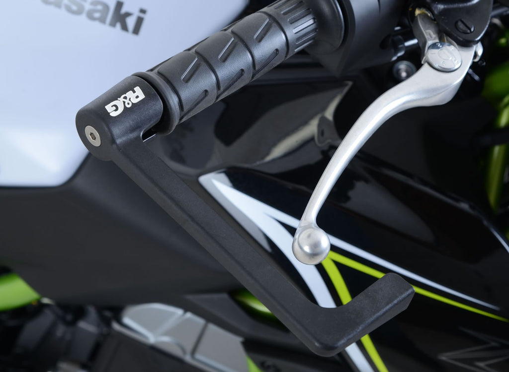 Moulded Lever Guard for Kawasaki Z650 '17-, Versys-X 300 '17-, Ninja 650 '17- '24 and  Ninja 7 Hybrid/HEV '24-