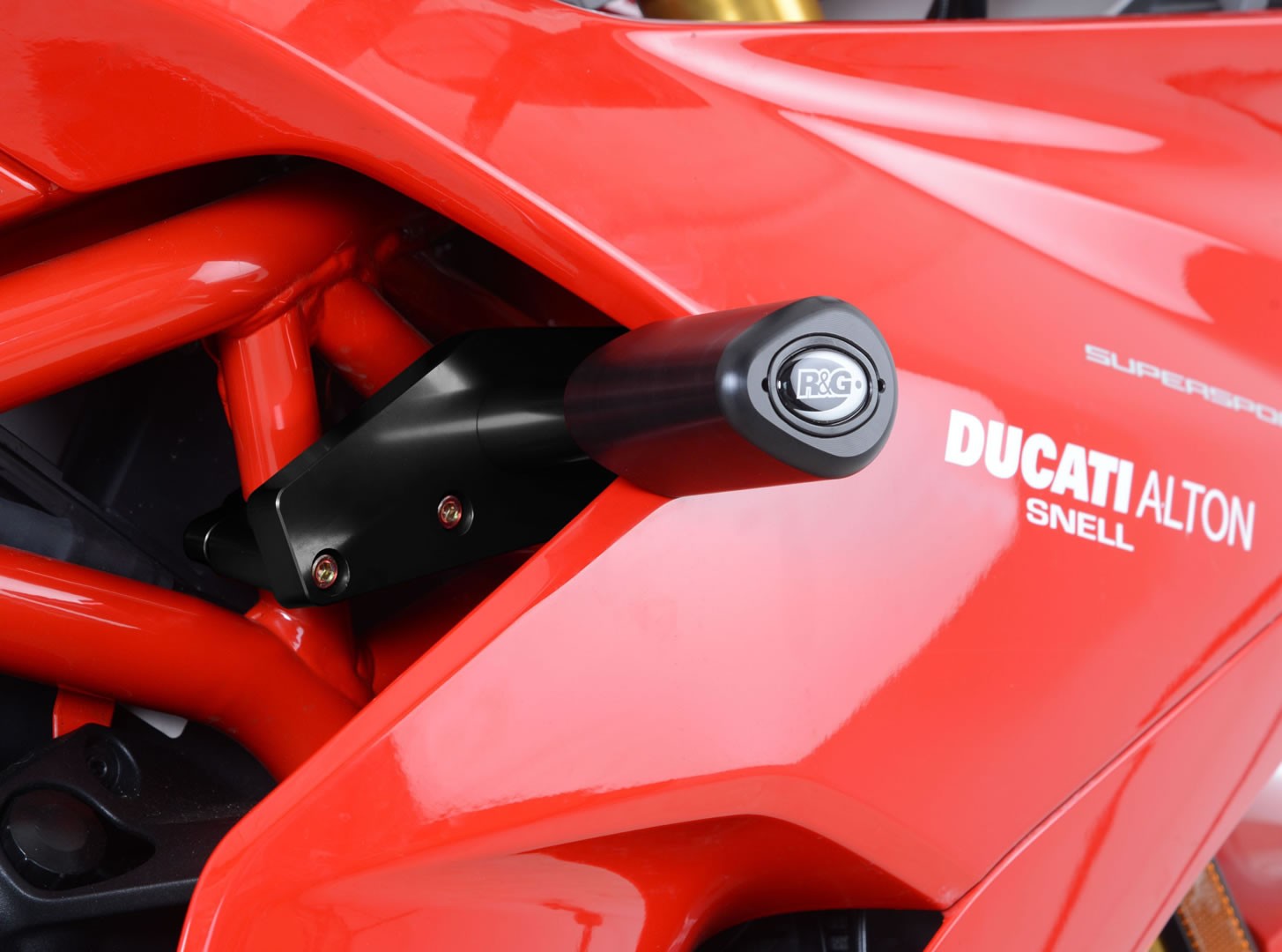 Crash Protectors - Aero Style for Ducati Supersport and Supersport S '17-'20 models (Non Drill Kit)