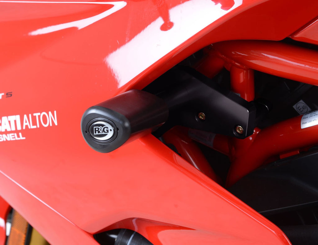 Crash Protectors - Aero Style for Ducati Supersport and Supersport S '17-'20 models (Non Drill Kit)