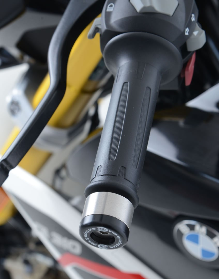 Bar End Sliders for the BMW G310R / GS '17-25, G310RR '22-25, TVS Apache RR 310 '21-25 & Yamaha MT-09 '24-