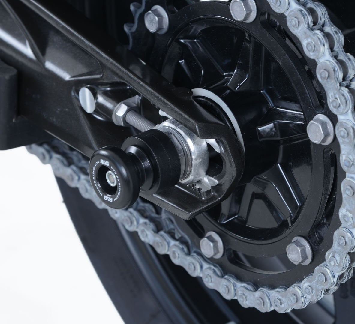 Spindle Sliders for BMW G310R / GS '17-25, G310RR '22-25 & TVS Apache RR 310 '21-25.
