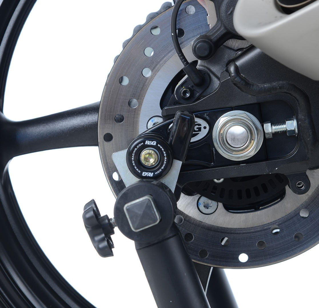 Offset Cotton Reels for Yamaha YZF-R6 '17-, Tracer 9 '21- '24, Tracer 9 GT '21- (GT Plus) '25-, MT-09 (SP) '21-, XSR900 '22- '24, XSR900 GP '24- Secondary image