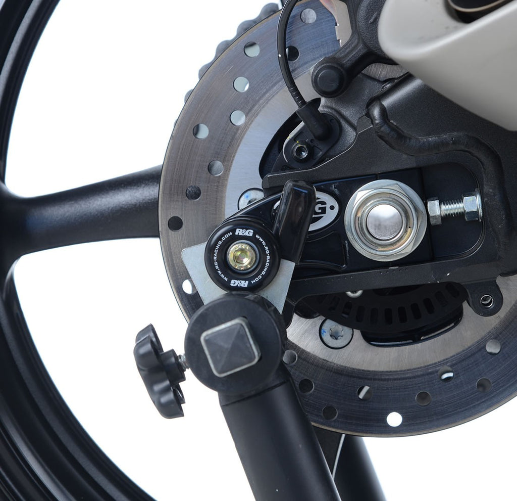 Offset Cotton Reels for Yamaha YZF-R6 '17-, Tracer 9 '21- '24, Tracer 9 GT '21- (GT Plus) '25-, MT-09 (SP) '21-, XSR900 '22- '24, XSR900 GP '24-