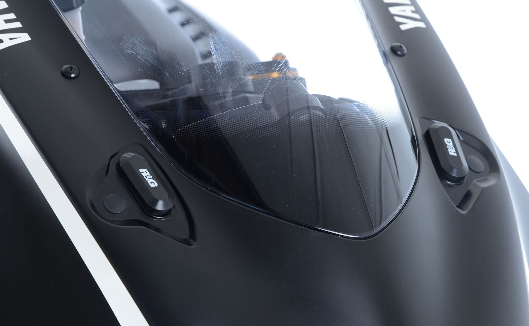 Mirror Blanking Plates for Yamaha YZF-R6 '17 Secondary image