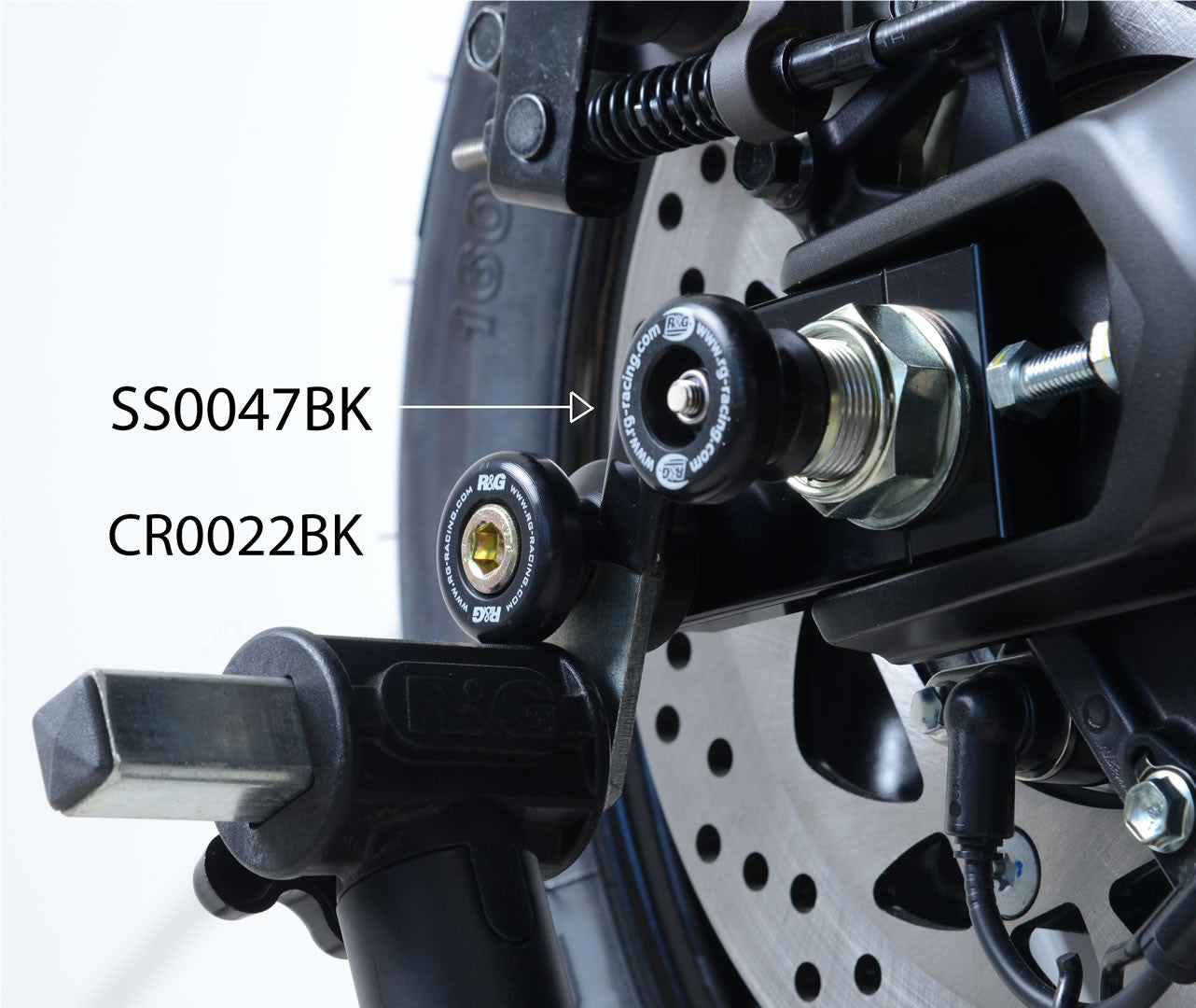 Spindle Sliders for Yamaha TMAX 530 '17  & TMAX 560 '20-