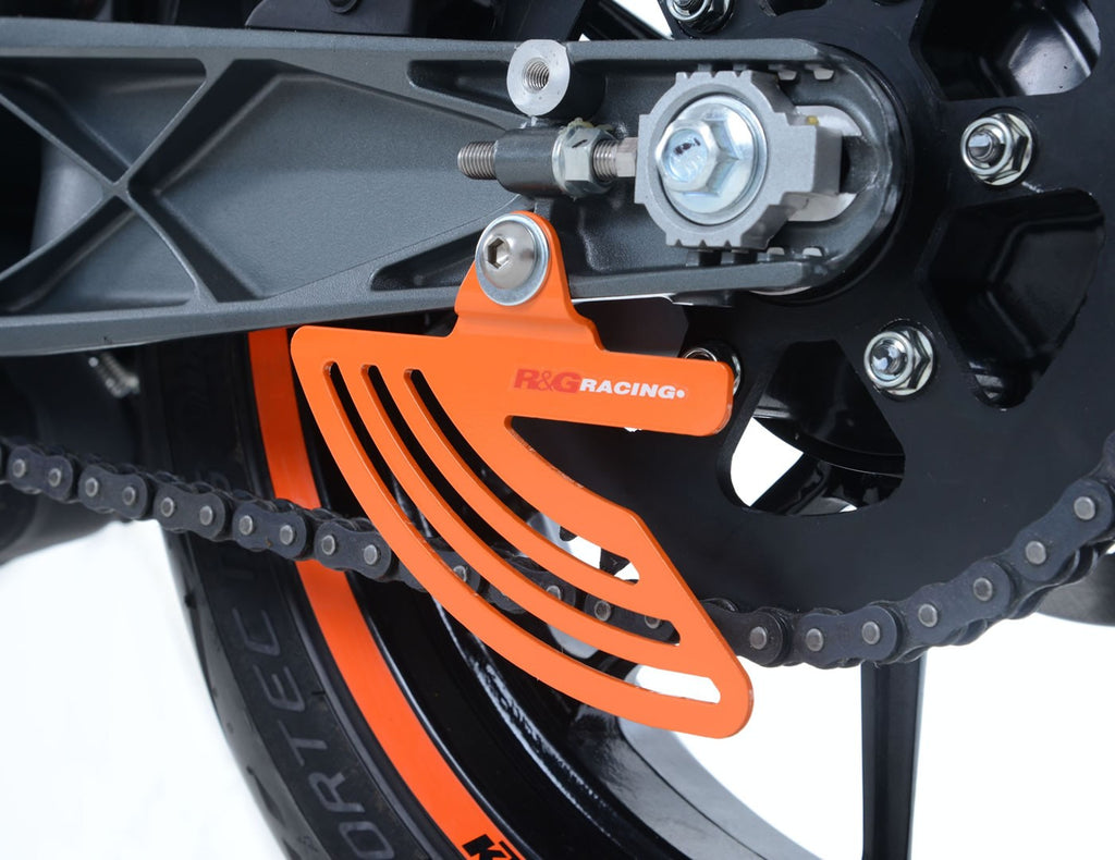 Toe Chain Guards for KTM RC 125/200/390 '14-, Duke 390 2024, Husqvarna Vitpilen 701'18-, Svartpilen 701 '19-, Vitpilen/Svartpilen 401 '20- & Svartpilen 125 '21-, 790 Duke '24-