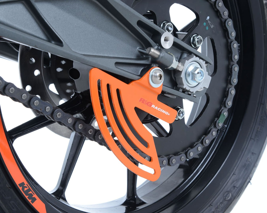 Toe Chain Guards for KTM RC 125/200/390 '14-, Duke 390 2024, Husqvarna Vitpilen 701'18-, Svartpilen 701 '19-, Vitpilen/Svartpilen 401 '20- & Svartpilen 125 '21-, 790 Duke '24-