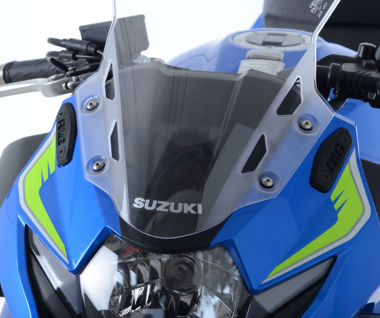 Mirror Blanking Plates for Suzuki GSX250R '17- Secondary image