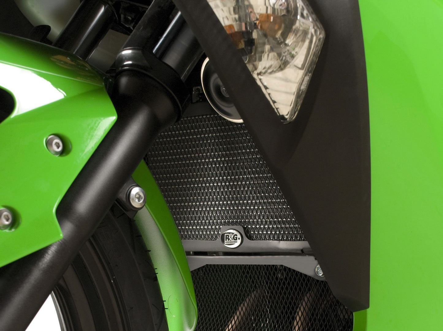 Radiator Guards for Kawasaki Ninja 250 ('08-'17) Ninja 300 ('12-) & Z250 '13-18' Secondary image
