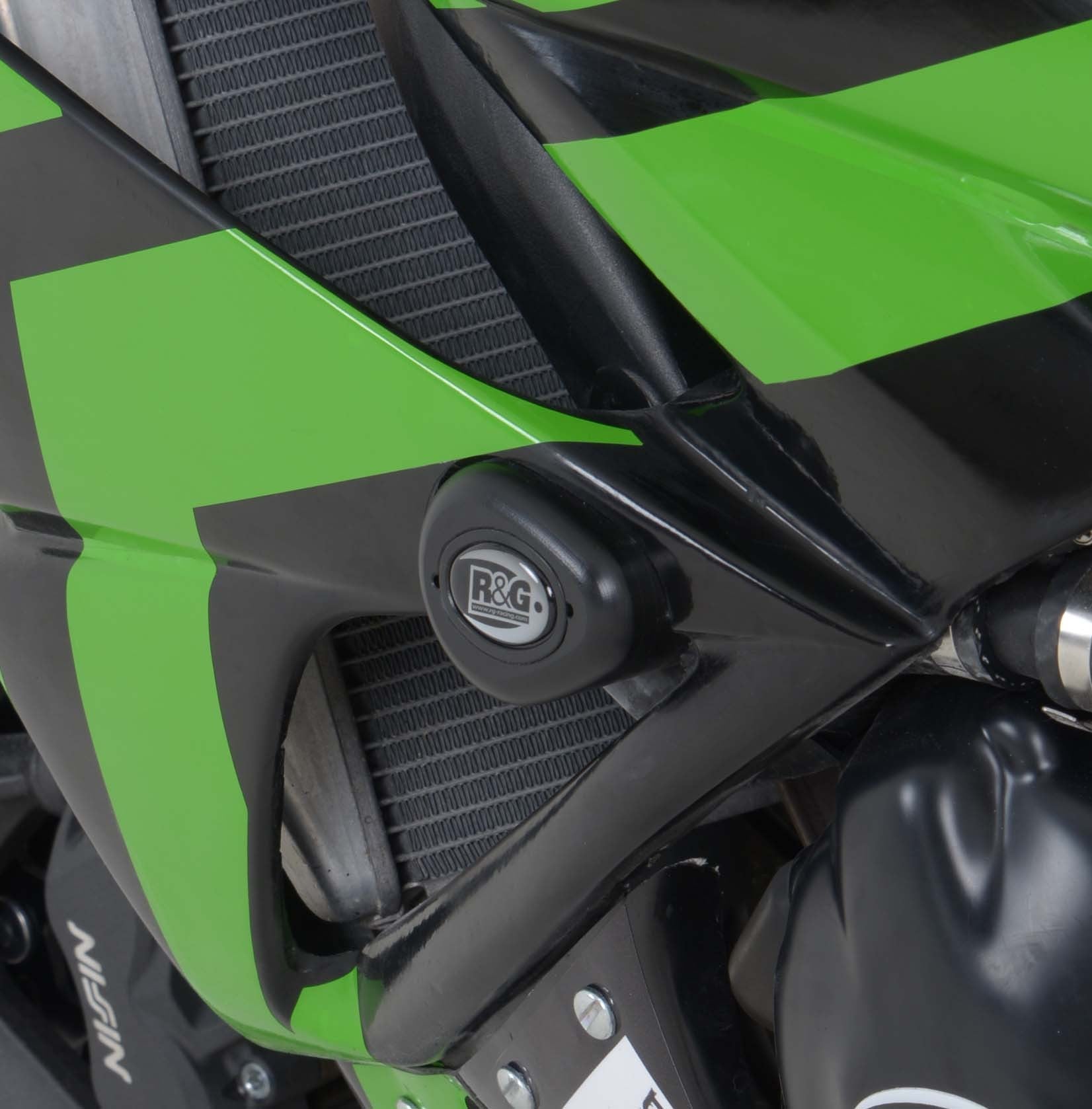 Crash Protectors - Aero Style for Kawasaki ZX6R 2009-2012 (RACE KIT)