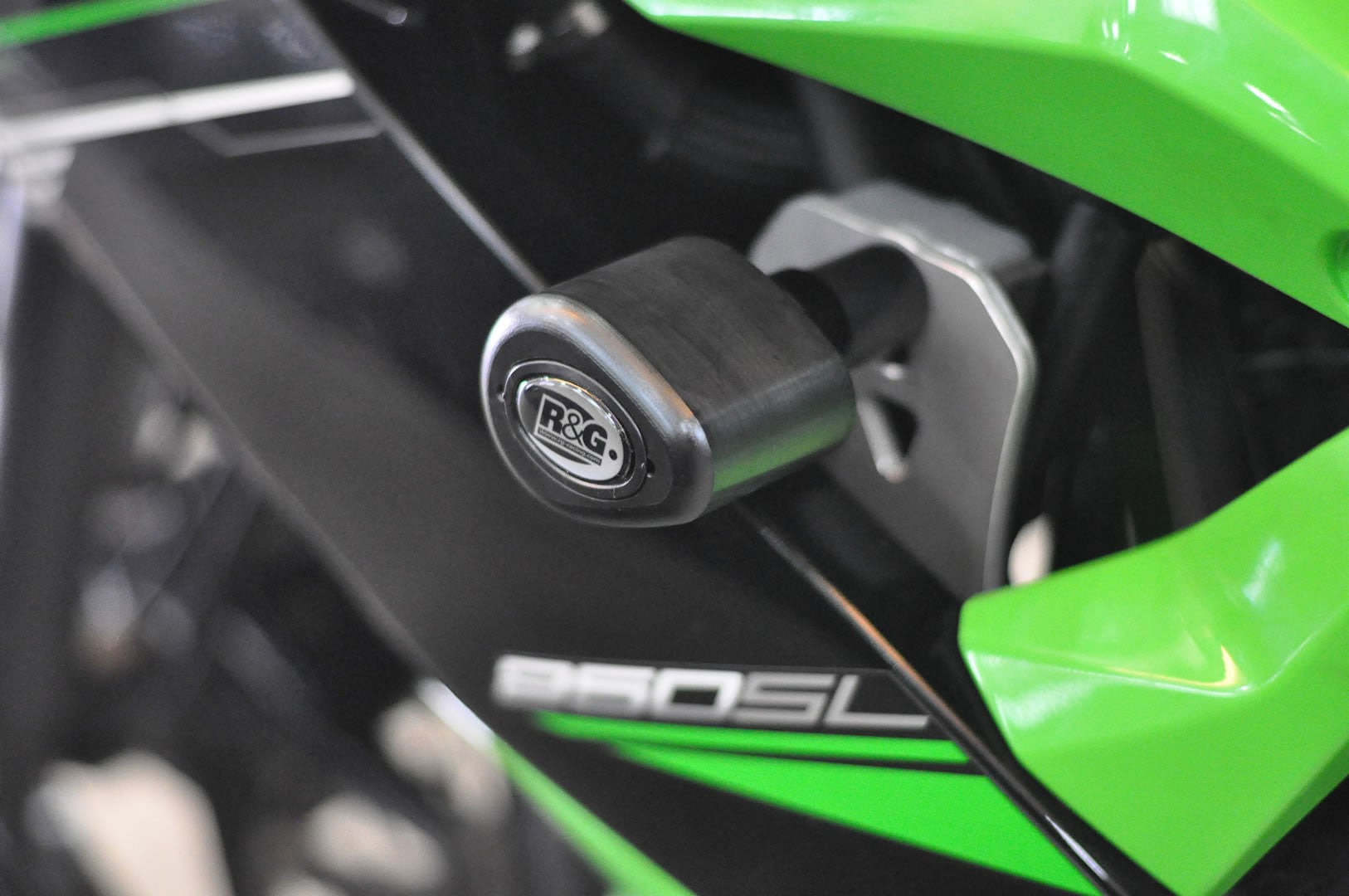 Aero Crash Protectors for Kawasaki Ninja 250SL '14- & Ninja 125 '19- (Non Drill Kit) Secondary image